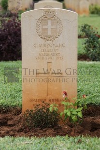 BEIRUT WAR CEMETERY - MICROUDIS, SOTYRIES